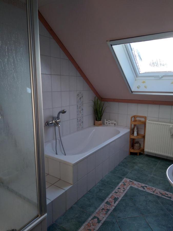 Ferienwohnung Monteurwohnung Pusteblume 杜德城 外观 照片